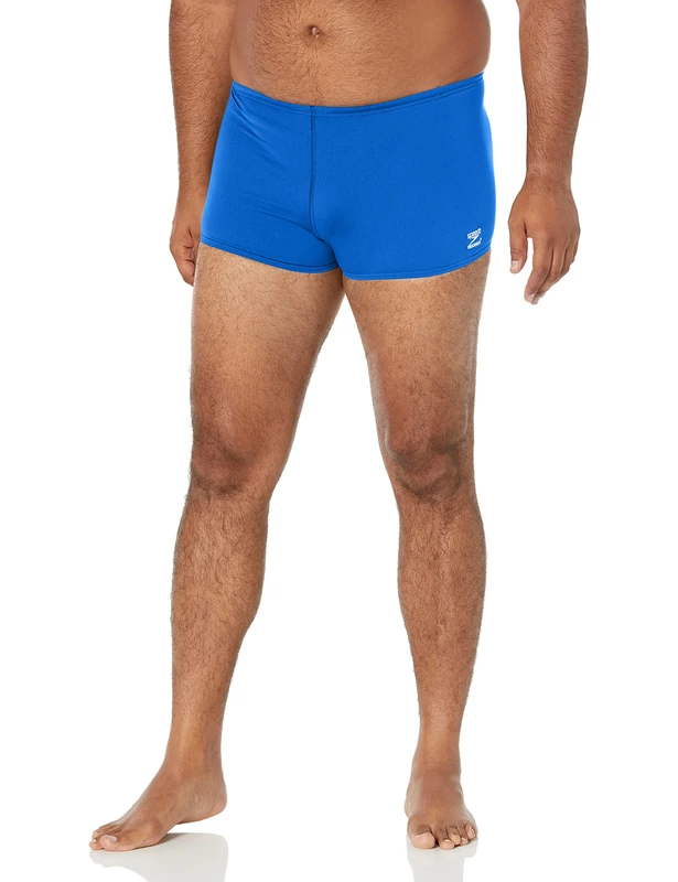 Speedo Men's Swimsuit Square Leg Endurance+ Solid - Image 1