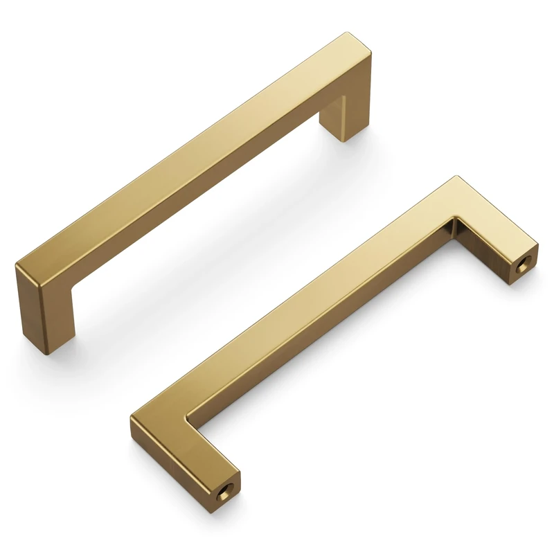 Hickory Hardware Skylight Collection Cabinet Pulls, Kitchen Handles for Cabinets and Drawers and Bathroom Hardware, 3-3/4 Inch Center to Center, Champagne Bronze, 10 Pack - Image 1