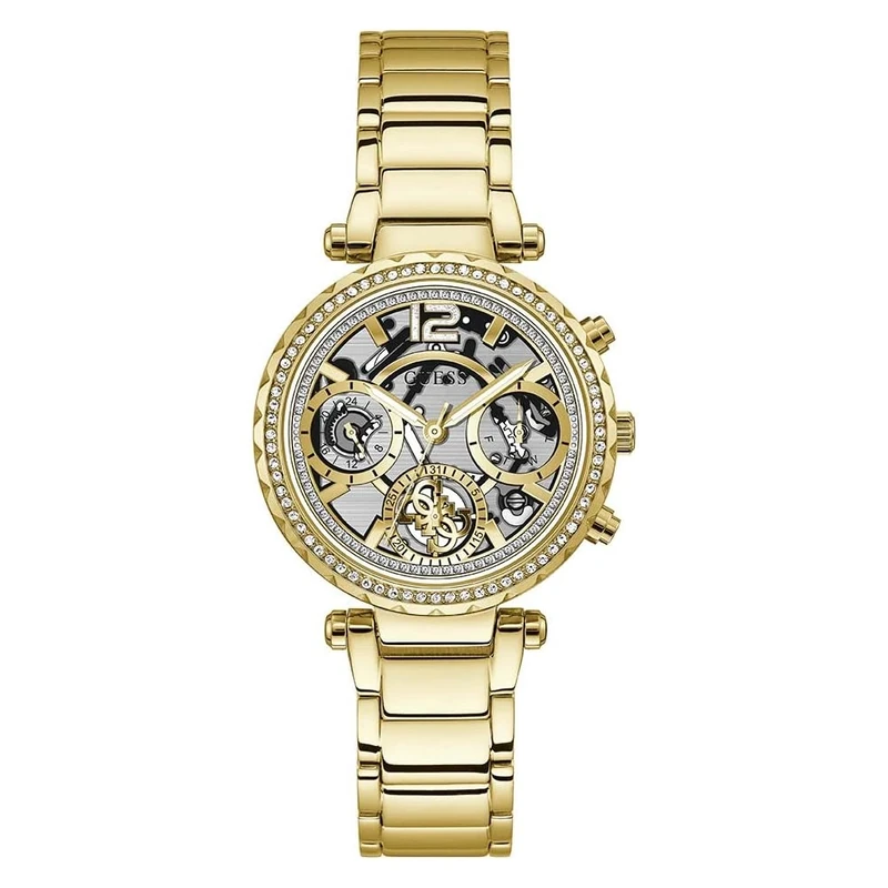 GUESS Analog GW0403L2, Gold, Classic