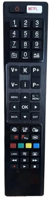 rc4848f remote control for polaroid tv remote compatible for polaroid remote control,No Setup Required Compatible with Hitachi/Bush/Polaroid TV Remote Control P24D300FP P32FS1956A P32D300FP P43D300FP