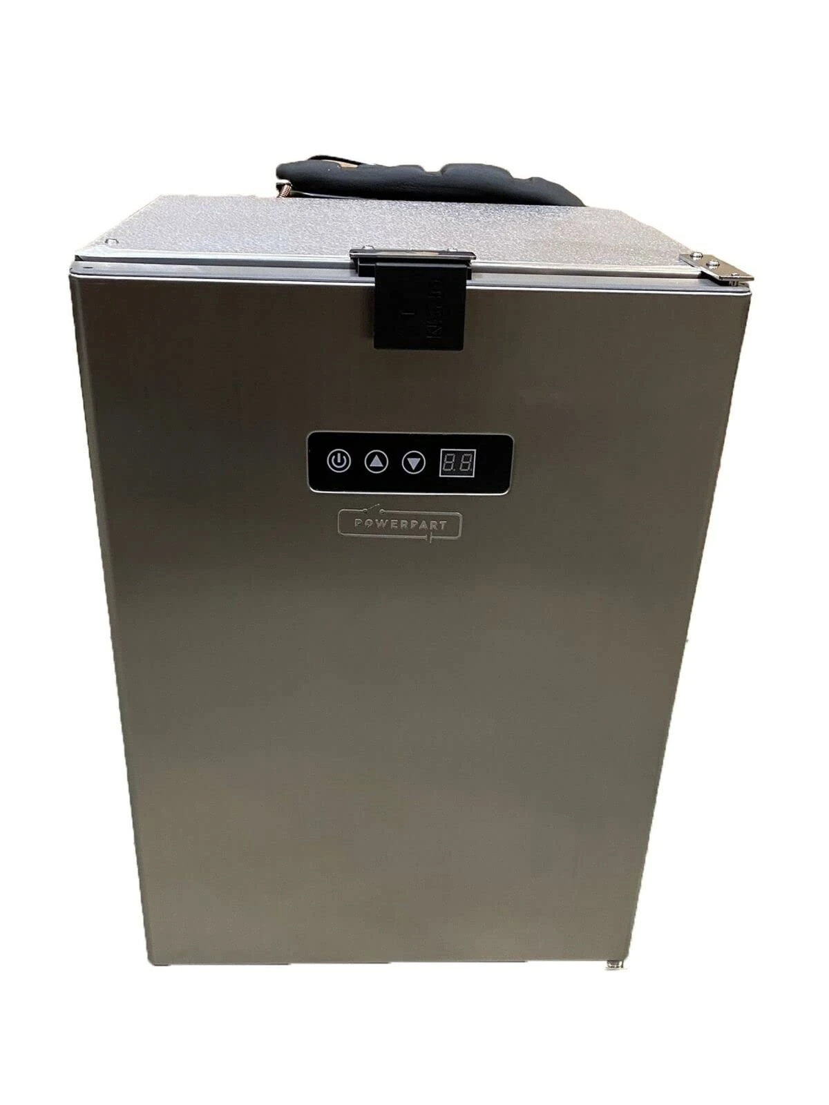 Powerpart 50 Litre 12v - 24v Compressor Fridge Campervan Caravan Motorhome SILVER