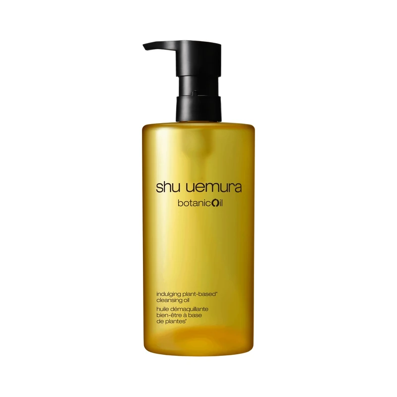 Shu Uemura BotanicOil Face Cleansing Oil, Makeup Remover, Soothing Face Cleanser, Infused with Japanese Yuzu & Essential Oils, for Sensitive Skin, 150ml