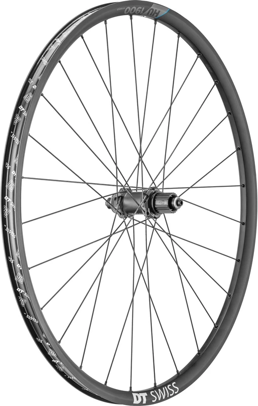 DT Swiss HU 1900 wheel, 25 mm rim, 135mm QR axle, 700c rear