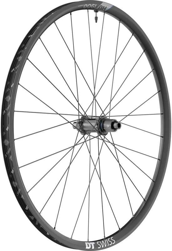 DT Swiss HU 1900 wheel, 25 mm rim, 12 x 148 mm BOOST axle, 700c rear MICRO SPLINE