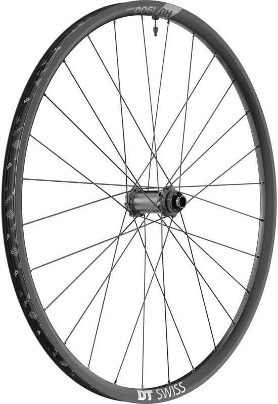 DT Swiss HU 1900 wheel, 25 mm rim, 15 x 110 mm BOOST axle, 700c front