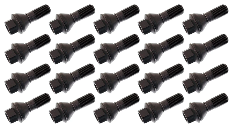 febi bilstein 32292 20 Wheel Bolts M14 x 1.5 SW17 mm Taper Seat - Image 1