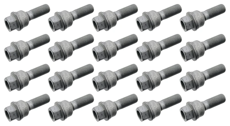 febi bilstein 103934 20 Wheel Bolts M14 x 1.5 SW19 mm Ball Seat