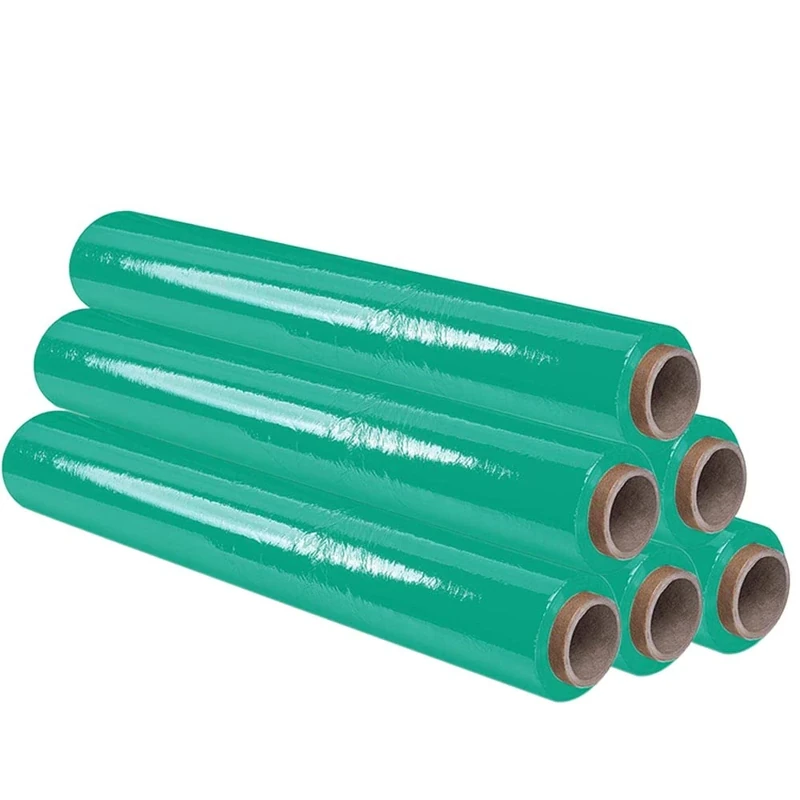 Ofituria Green Film for Packaging 50 cm x 200 Metres Length - Manual Elastic Film for Industrial Packaging - 6 Units