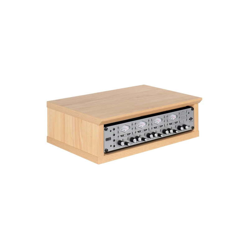 Gator Frameworks Elite Furniture Series 2U Desktop Studio Rack in Natural Maple Matte Finish (GFW-ELITERK-2U-MPL)