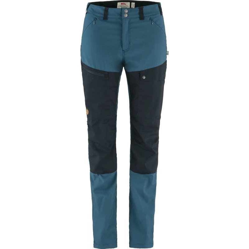 Fjallraven 89827-534-555 Abisko Midsummer TRS W Reg Pants Women's Indigo Blue-Dark Navy Size 46