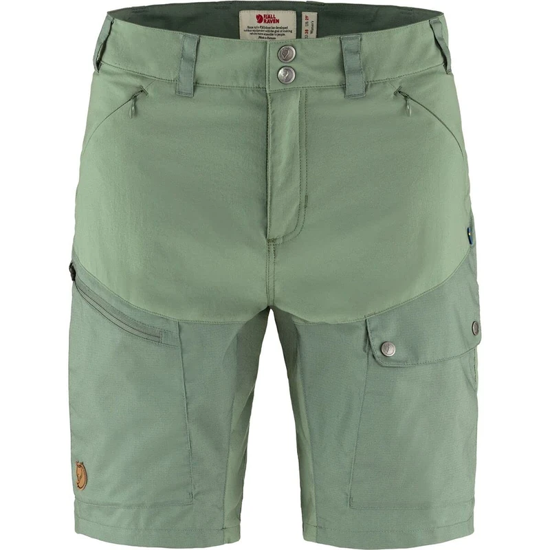 Fjallraven 89857-613-614 Abisko Midsummer Shorts W Shorts Women's Jade Green-Patina Green Size 34