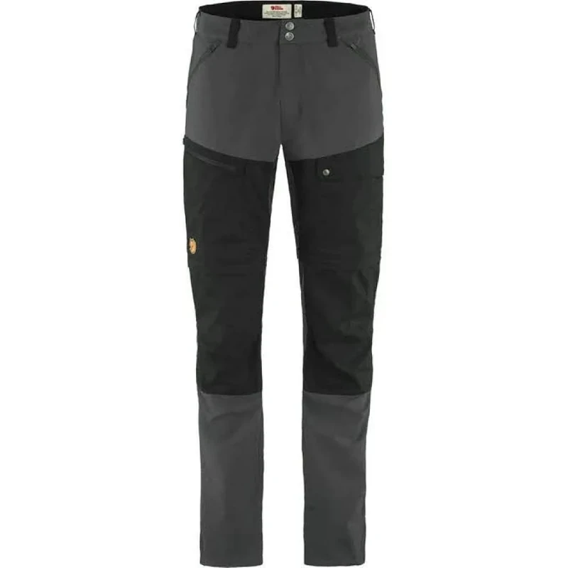 Fjallraven 81154-030-550 Abisko Midsummer Zip Off Trousers M Pants Men's Dark Grey-Black Size 46