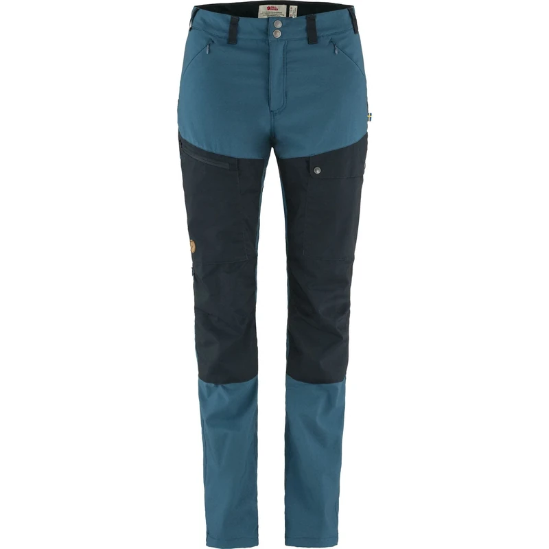 Fjallraven 89827-534-555 Abisko Midsummer TRS W Reg Pants Women's Indigo Blue-Dark Navy Size 48