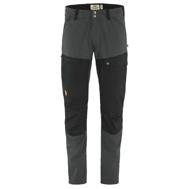 Fjallraven 81152-030-550 Abisko Midsummer TRS M Long Pants Men's Dark Grey-Black Size 46