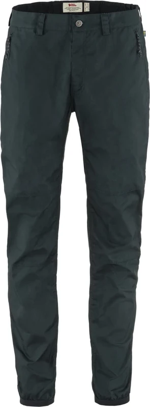 Fjallraven 86666-555 Vardag Trousers M Pants Men's Dark Navy Size 54/L