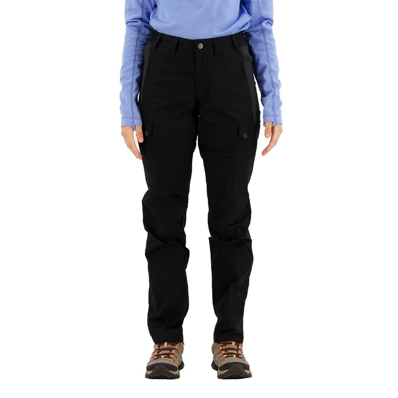 Fjallraven 84775-550 Stina Trousers W Pants Women's Black Size 34/S