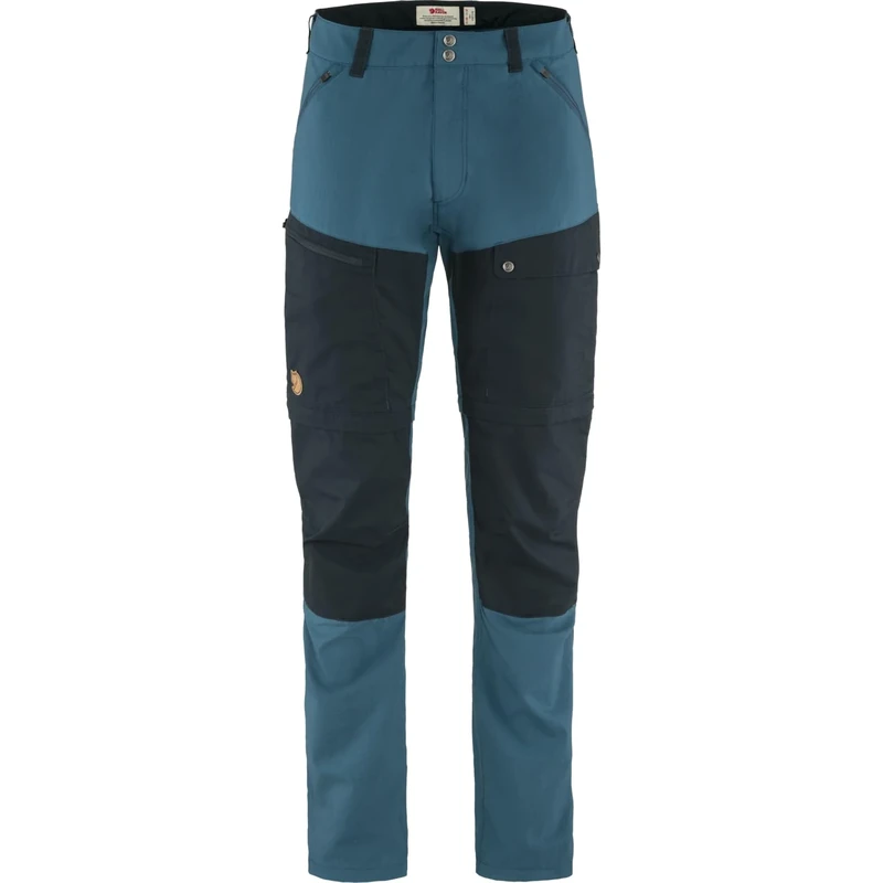 Fjallraven 81154-534-555 Abisko Midsummer Zip Off Trousers M Pants Men's Indigo Blue-Dark Navy Size 54