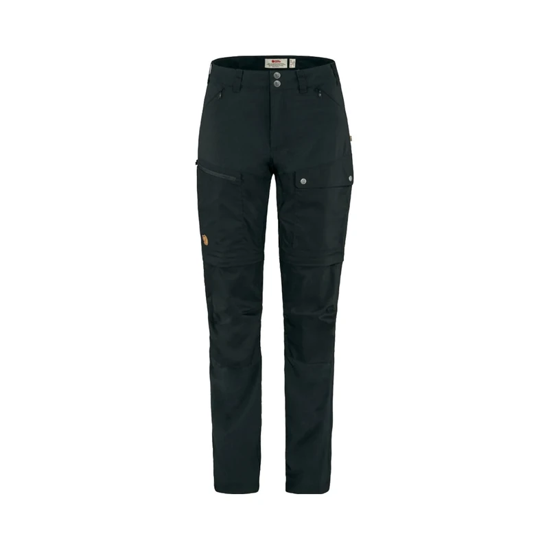Fjallraven 89834-550 Abisko Midsummer Zip Off Trousers W Pants Women's Black Size 36