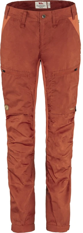 FJALLRAVEN Women's Abisko Lite Trekking Tr. W Trousers, Cabin Red-Rowan Red, 20