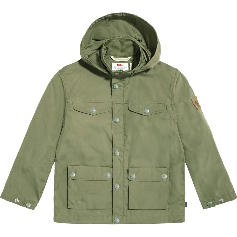 Fjallraven 80603-620 Kids Greenland Jacket Jacket Unisex Kids Green Size 158