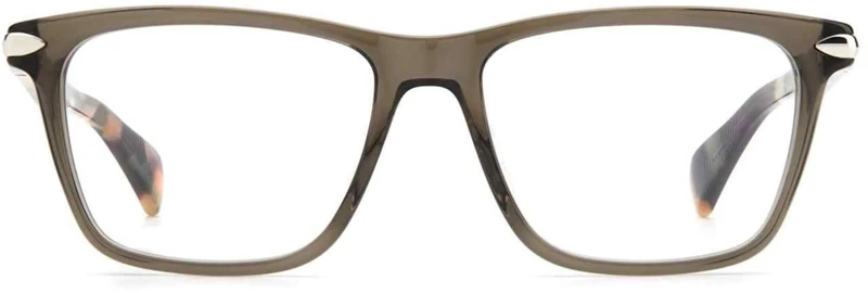 rag & bone RNB3043 Glasses, Green Green Havana, 53 for Women, Green Havana, UK 40