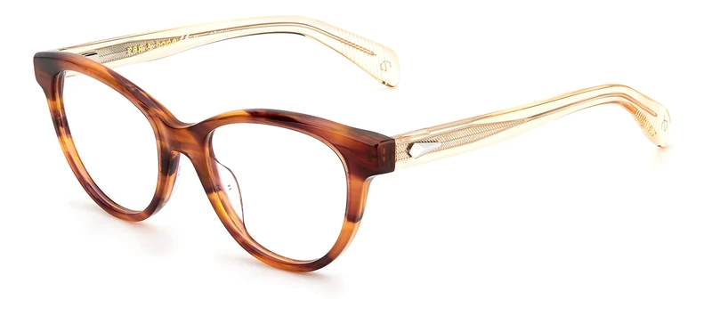 rag & bone Women's Rnb3048 Sunglasses, Brown Horn, UK 36