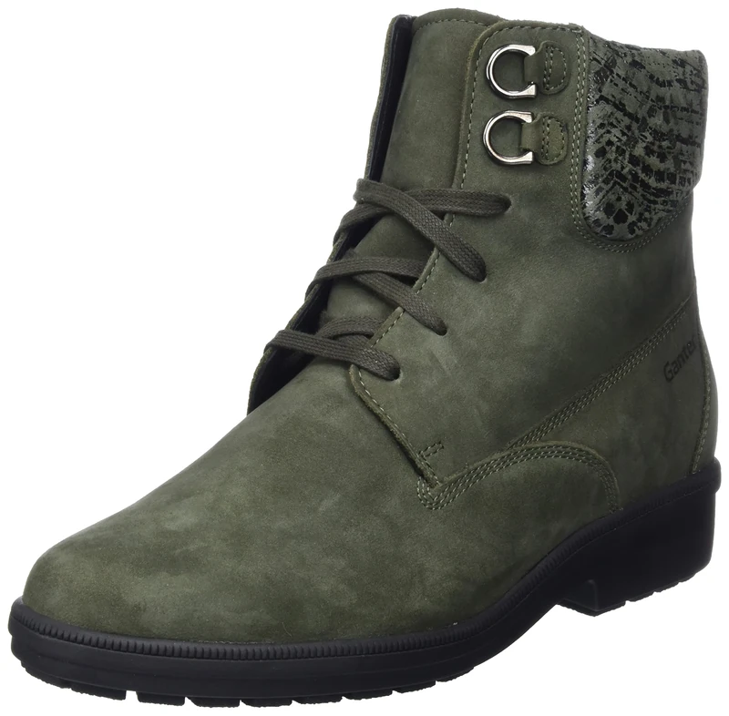 Ganter Women's Kathy-K Mid Calf Boot, Dark Olive, 5 UK