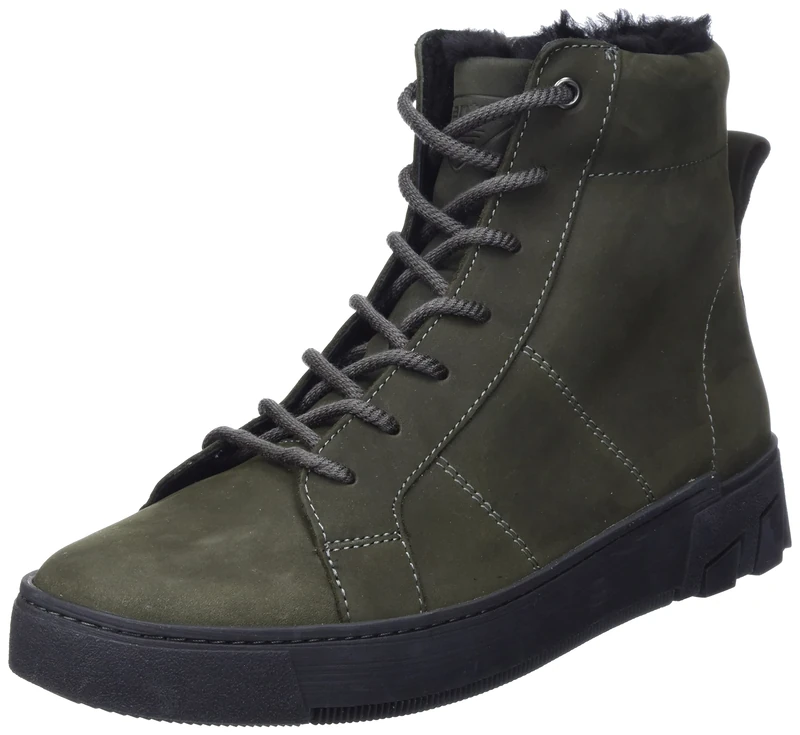 Ganter Women's Giulietta-G Mid Calf Boot, Dark Olive, 5.5 UK