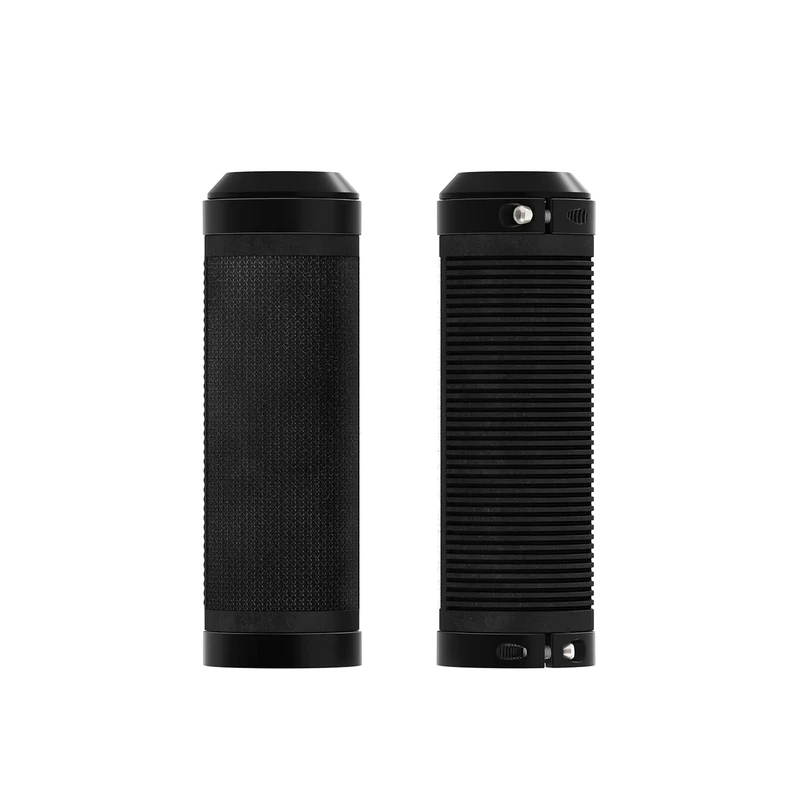 Brooks Rubber Grips (100 + 100 mm) – Black-New22 Unisex Adult Handlebars, Black, Standard