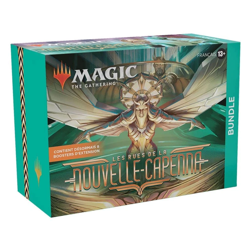 Bundle Magic: The Gathering Streets of New Capennam, 8 Expansion Boosters and Accessories (French Version)