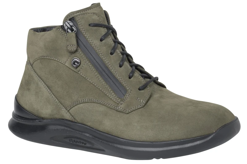 Ganter Women's Helen-H Mid Calf Boot, Dark Olive, 6.5 UK