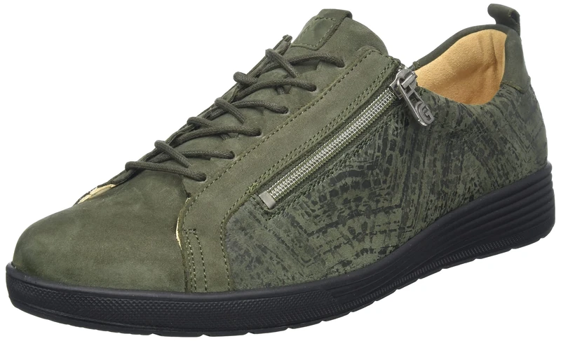 Ganter Women's Klara Healthcare Shoe, Dark Olive, 41 EU XX-Weit