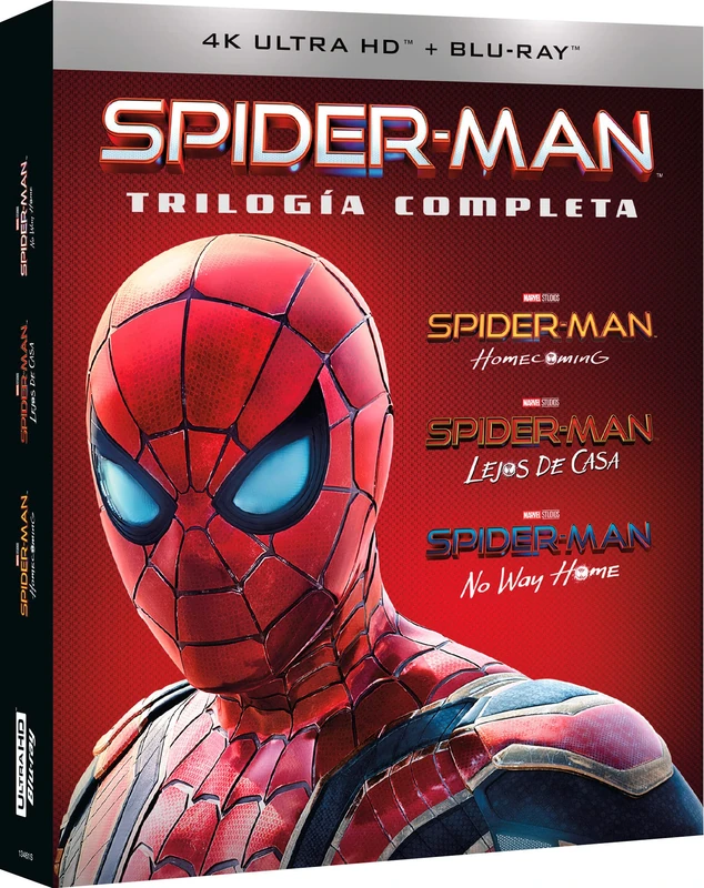 Spider-Man (Tom Holland) Pack 1-3 (4K UHD) - BD