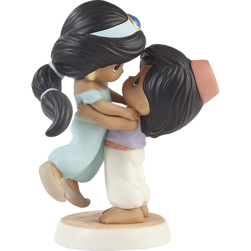 Disney Jasmine and Aladdin Couple Figurine - Image 1