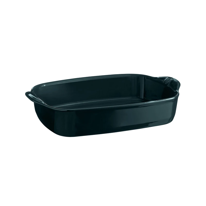 EH739652 Emile Henry Rectangular Oven Dish 36.5 x 23.5 cm Belle-Ile, White