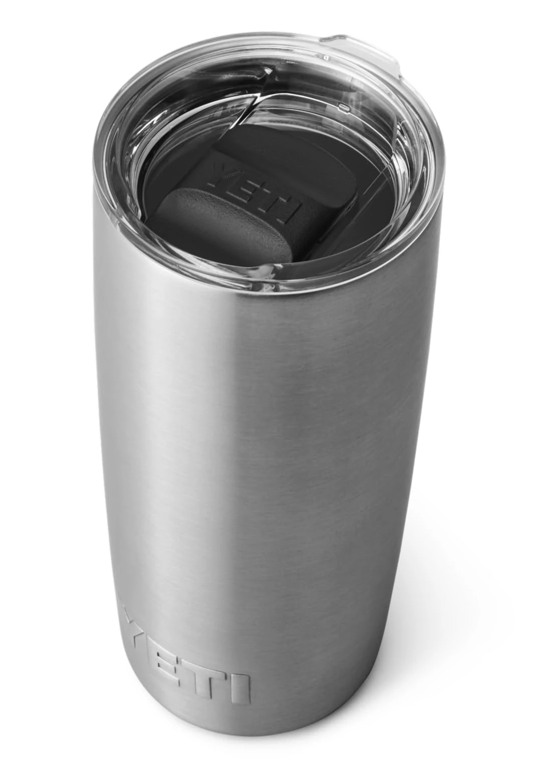 YETI Rambler Tumbler, Vaccum Insulated Stainless Steel Tumbler with Magslider Lid, Stainless Steel, 10 oz (295 ml)