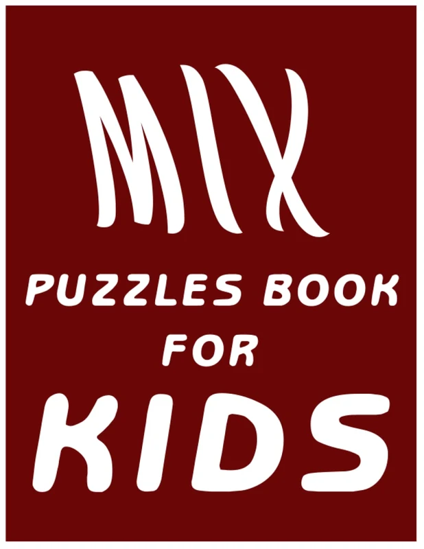 Easy Mix Puzzles Book for Kids