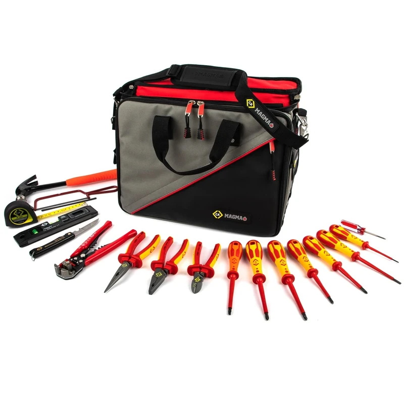 C.K Professional Tool Kit, 18 pcs, Black, (T5982)