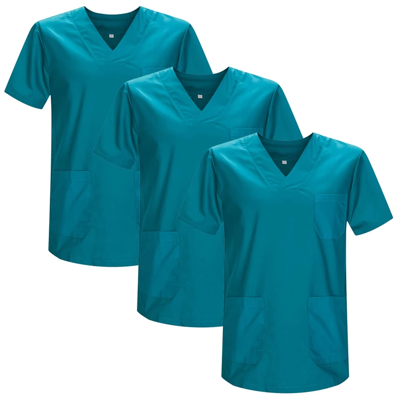 MISEMIYA - Pack 3 Pcs - Sanitary CASACA Unisex Sanitary Uniforms Sanitary Uniform Medical Uniform - Medium, Green 3B 21