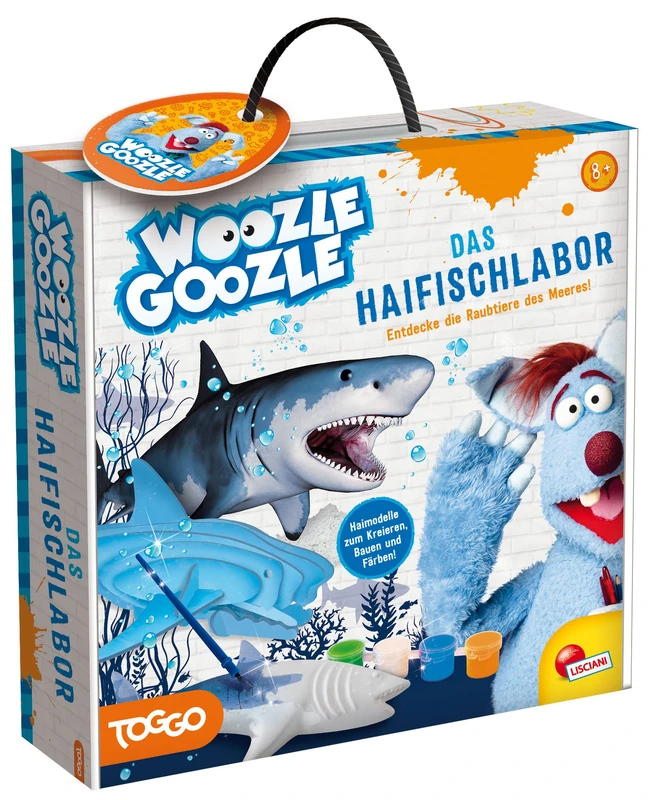 Woozle Goozle The Laboratory of Sharks, Discover the Predators of the Sea, Experiment Set for Beginners and Children from 7 Years - Image 1