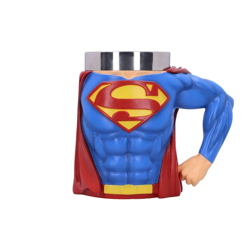 Nemesis Now Officially Licensed Superman Hero Tankard, Blue, 16.3cm