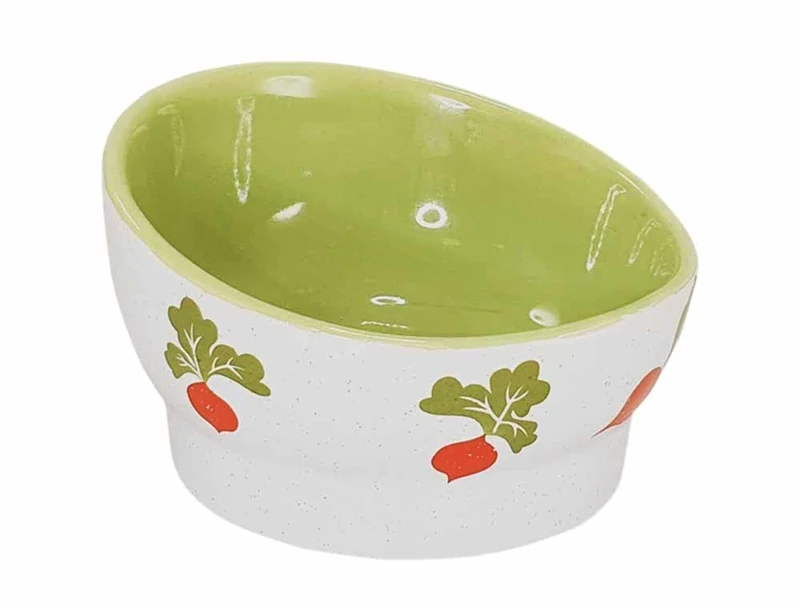 Nobby Radish 82467 Rodent Ceramic Bowl Diameter 18.5 x 9.5 cm 0.75 L