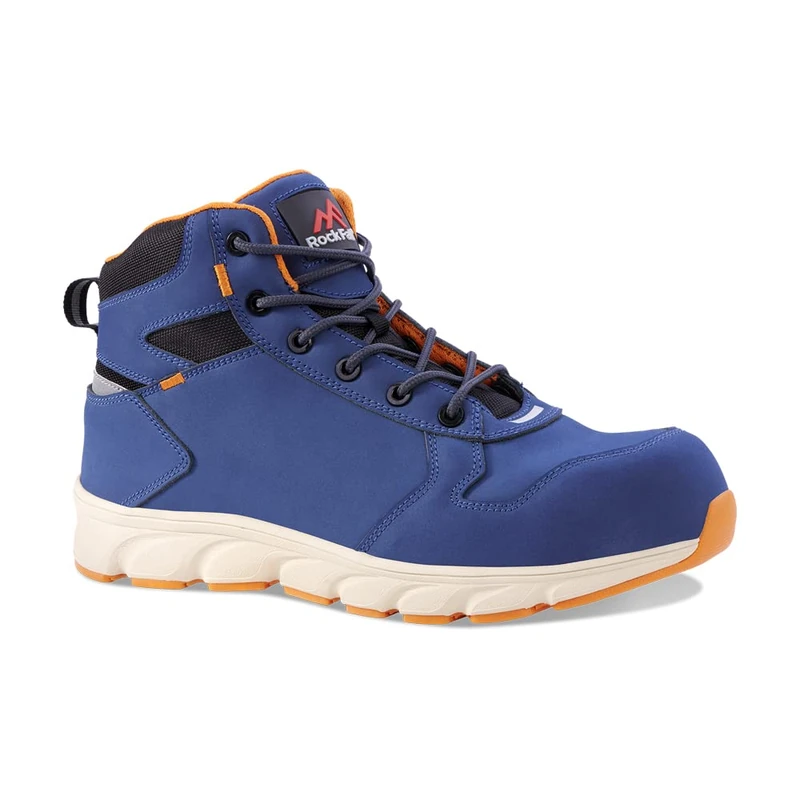 Rock Fall RF112 Michigan Lightweight Navy Safety Boot Size 7