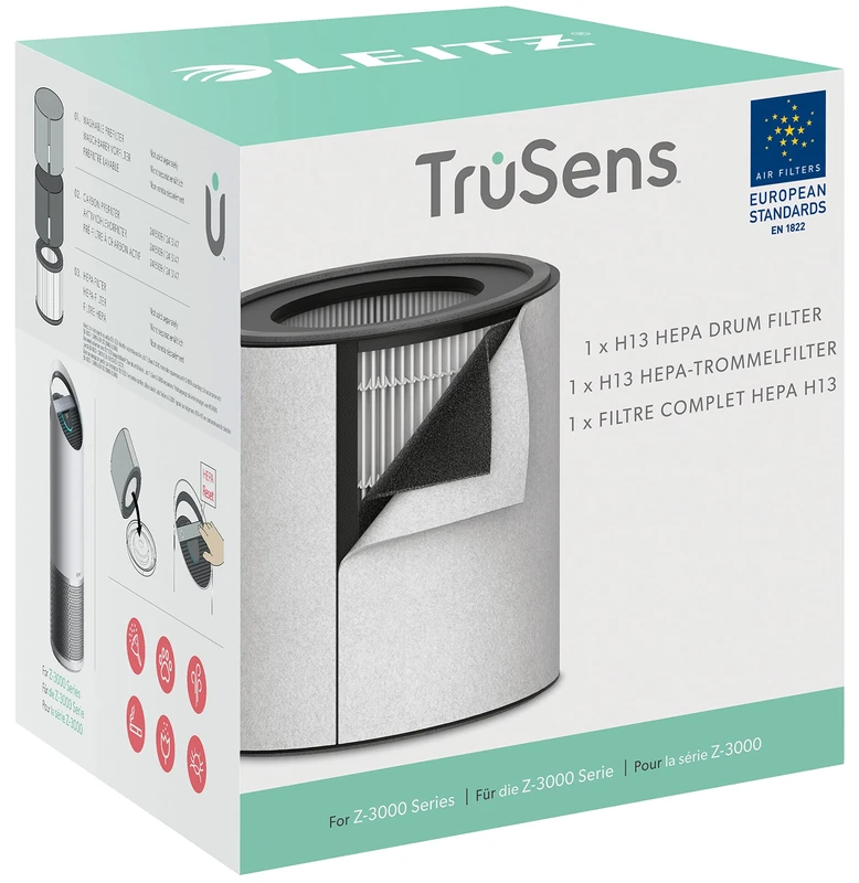 Leitz Filter for Air Purifier, Black, One Size