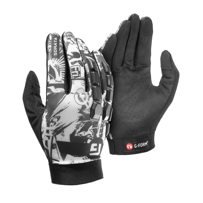 G-Form Sorata 2 Mountain Bike Gloves - Motorcycle & Cross-Country Cycling Gloves - Street Art, Large - Image 1