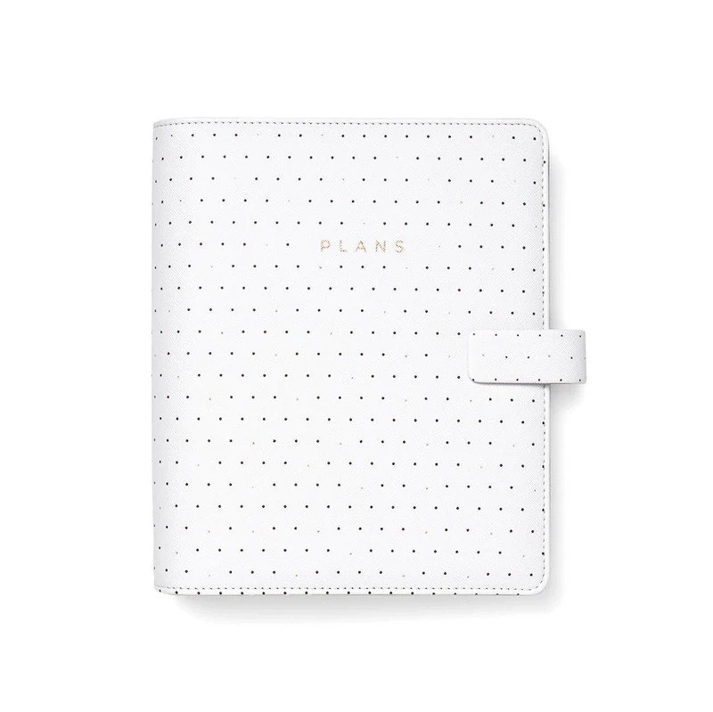 A5 Moonlight White Organiser