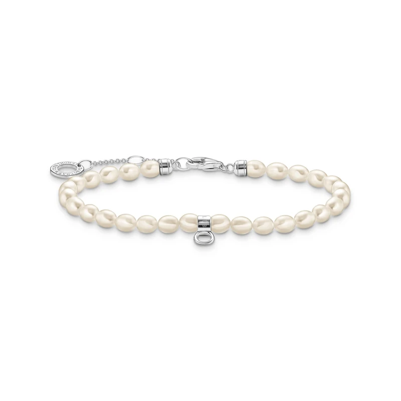 Thomas Sabo Bracelet with pearls 925 Sterling Silver