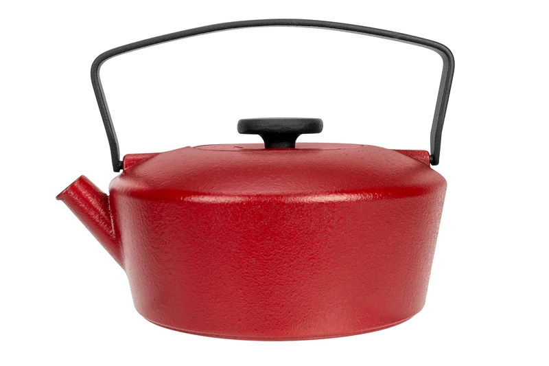 Cosy & Trendy Charlie 8202298 Teapot Cast Iron 0.71 L Merlot for All Heat Sources Including Induction