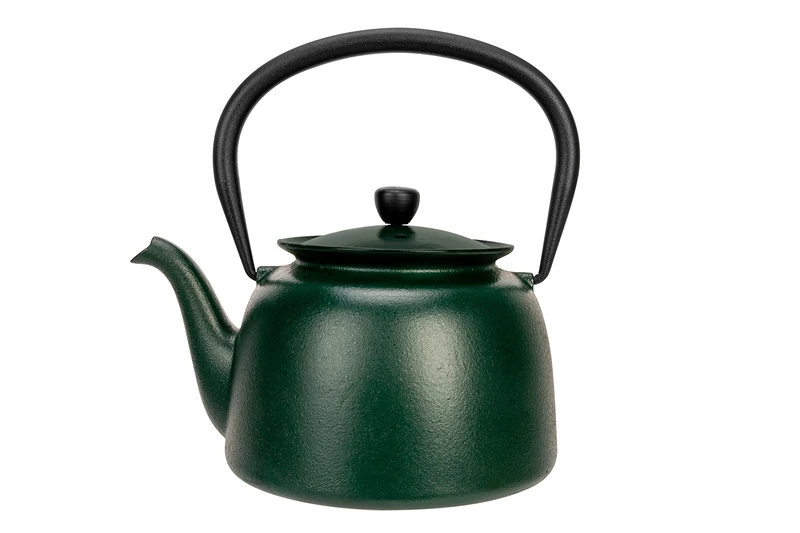 Cosy & Trendy Jane 6644081 Teapot Cast Iron 0.92 L Green for All Hobs Including Induction - Image 1