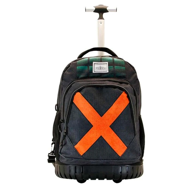 Karactermania My Hero Academia X-FAN GTS Trolley Backpack, Grey